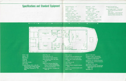 Chris Craft Aqua Home 34 Specification Brochure