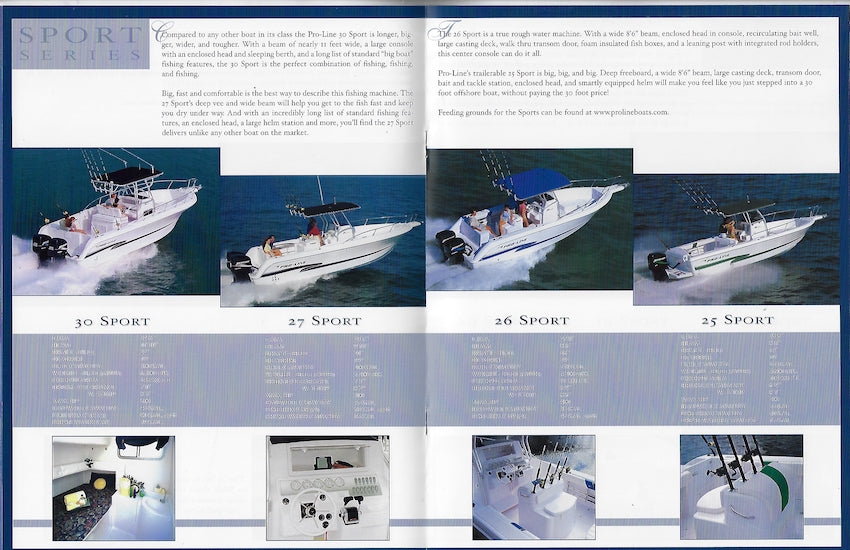 Pro Line 2002 Brochure