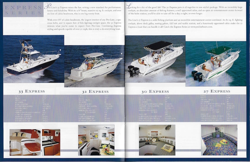 Pro Line 2002 Brochure