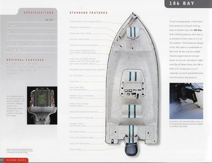 Blazer 2002 Brochure