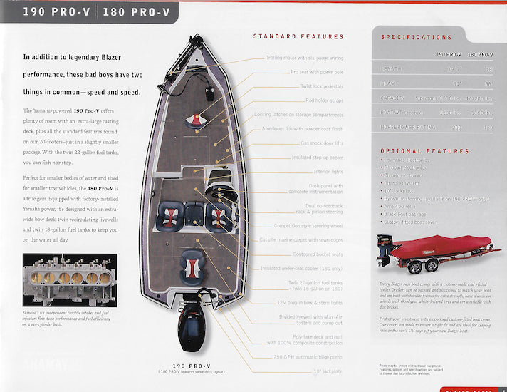 Blazer 2002 Brochure
