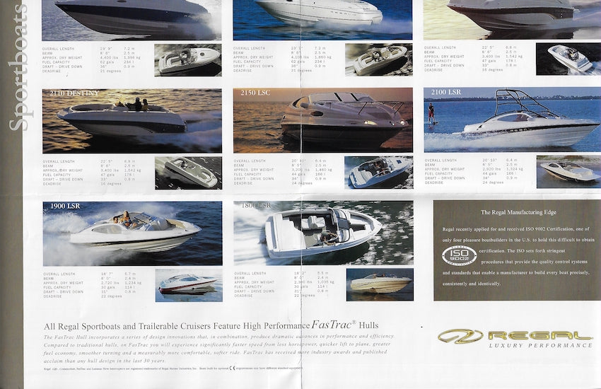 Regal 2002 Poster Brochure