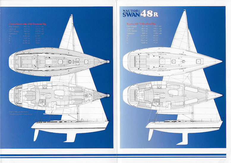 Nautor's Swan 48 Brochure Package