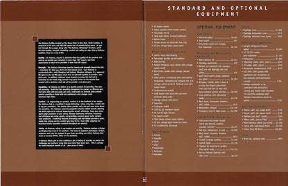 Hatteras 50 Convertible Specification Brochure