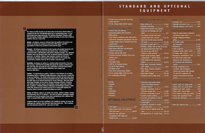 Hatteras 55 Convertible Specification Brochure
