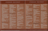Hatteras 60 Convertible Specification Brochure