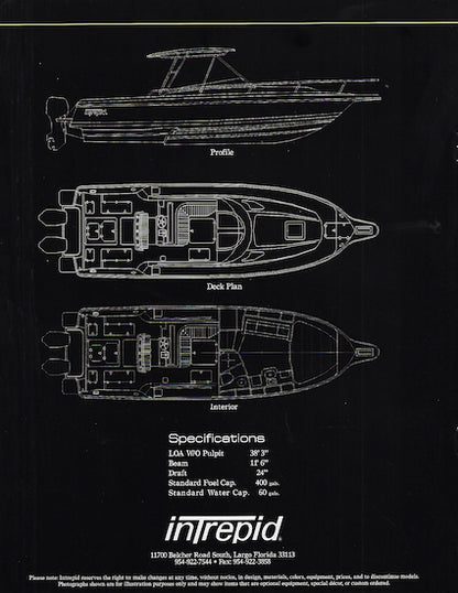 Intrepid 377 Brochure