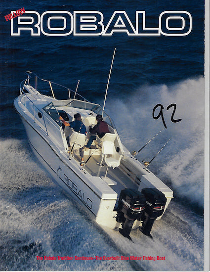 Robalo 1992 Brochure