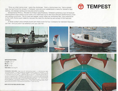 O'Day 1960s Brochure