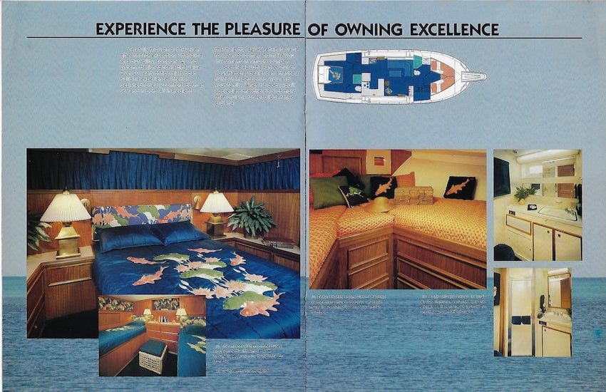 Hatteras 42 Long Range Cruiser Brochure