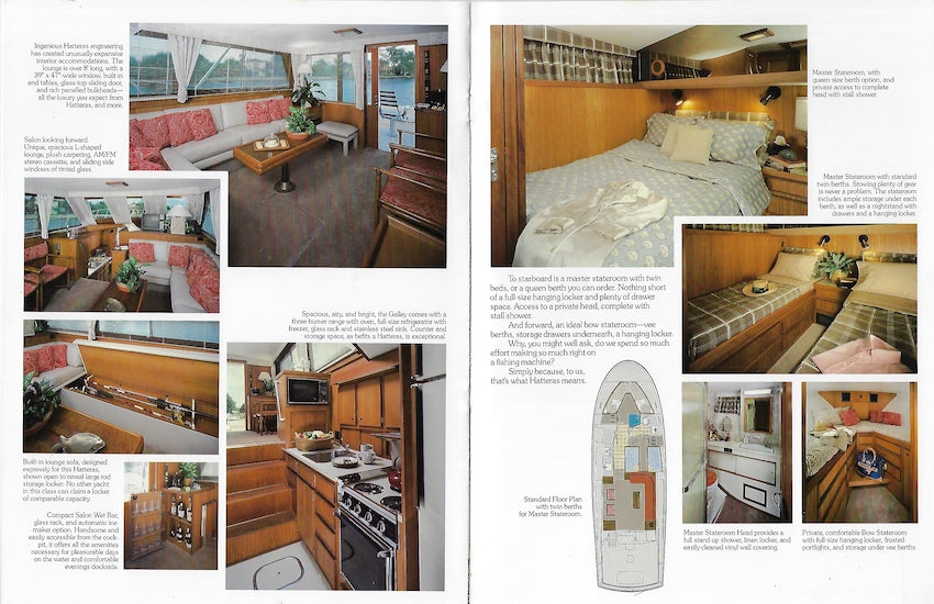 Hatteras 45 Convertible Brochure – SailInfo I boatbrochure.com