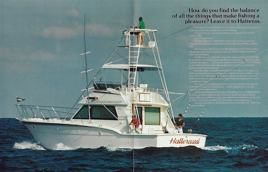 Hatteras 45 Convertible Brochure – SailInfo I boatbrochure.com