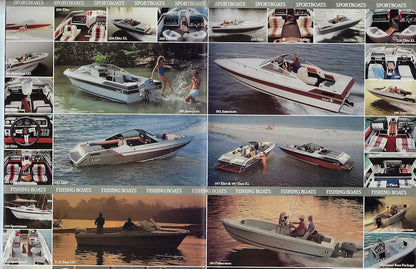 Wellcraft 1986 Full Line Poster Brochure