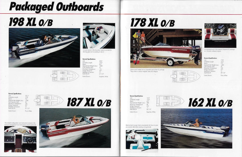 Chaparral 1990 Brochure