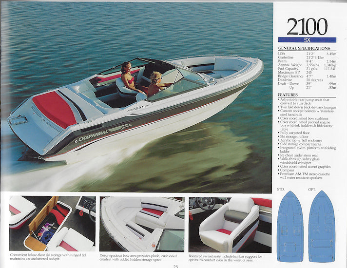 Chaparral 1991 Brochure