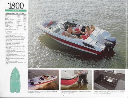 Chaparral 1991 Brochure