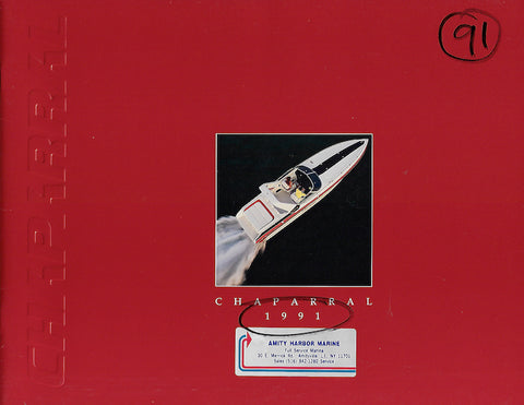 Chaparral 1991 Brochure