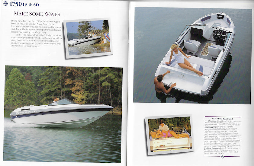 Thunder Craft 1990 Brochure