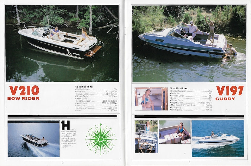 Invader 1986 Brochure