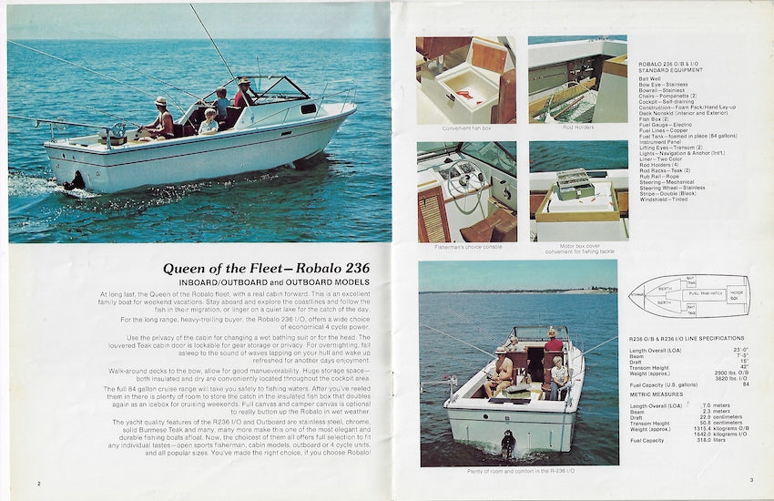 Robalo 1975 Brochure