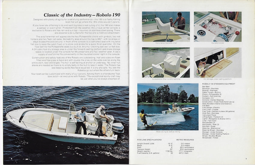 Robalo 1975 Brochure