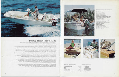 Robalo 1975 Brochure