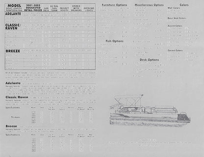 American 2000 Pontoon Brochure