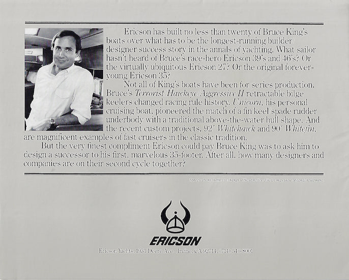 Ericson 35 Mark III Brochure