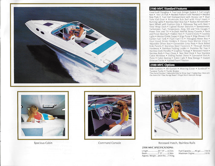 Marada 1993 Brochure SailInfo I boatbrochure