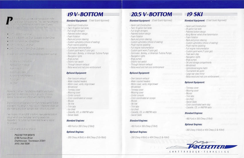 Pacesetter Brochure