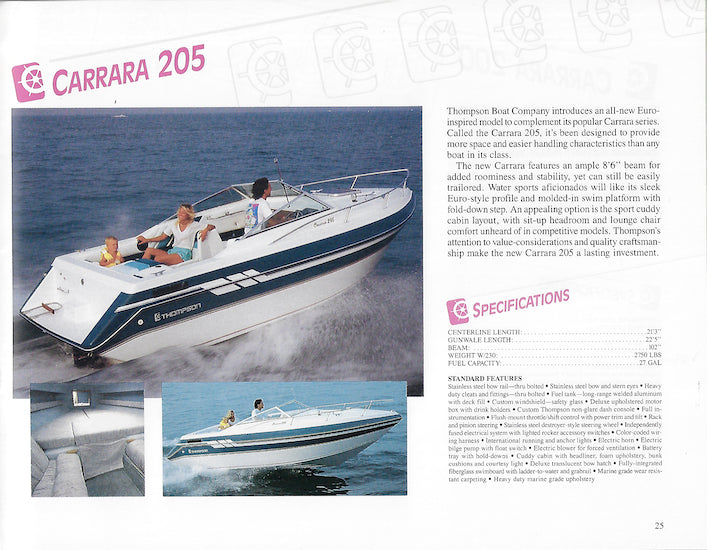 Thompson 1990 Brochure