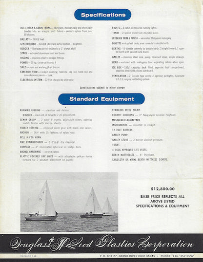 Tartan 27 Brochure