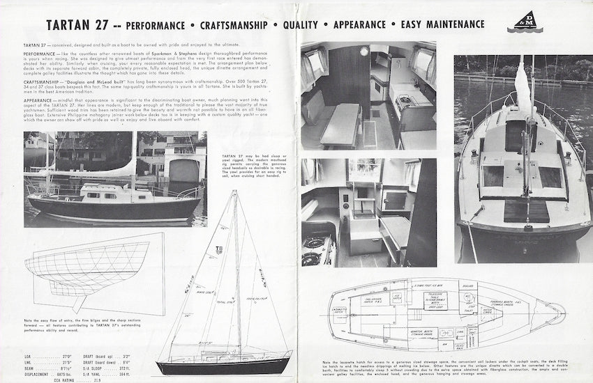 Tartan 27 Brochure