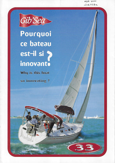 Gib'Sea 33 Brochure