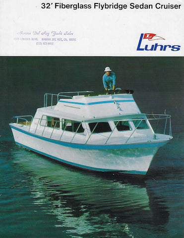 Luhrs 32 Flybridge Sedan Cruiser Brochure