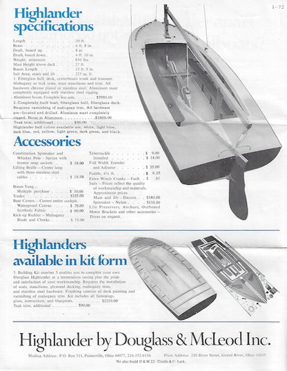 D&M Highlander Brochure