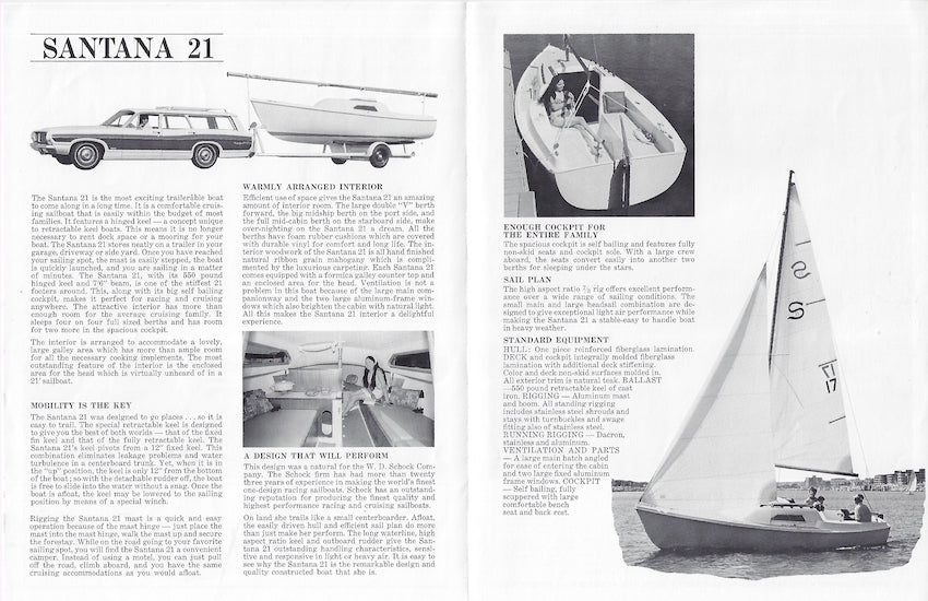 Santana 21 Brochure