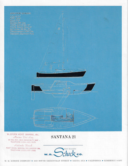 Santana 21 Brochure
