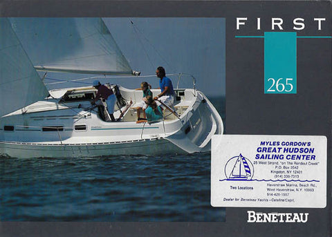 Beneteau First 265 Brochure