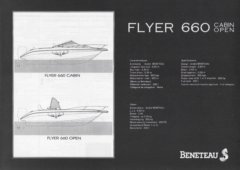 Beneteau Flyer 660 Specification Brochure