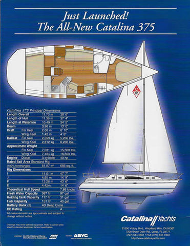 Catalina 375 Brochure