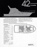 Carver Californian 42 Convertible Specification Brochure