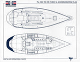 C&C 34/36R Specification & Line Drawing Package