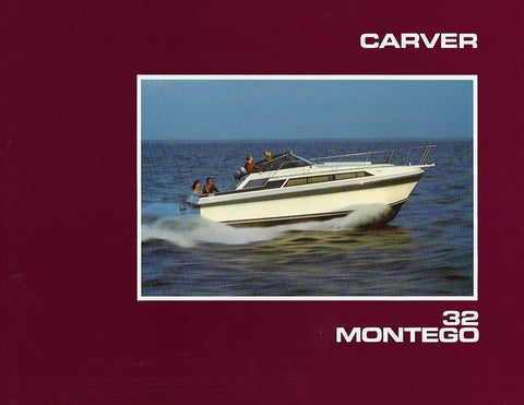 Carver 32 Montego Brochure