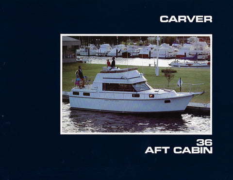 Carver 36 Aft Cabin Brochure