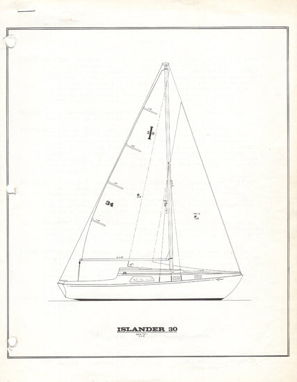 Islander 30 Specification Package – SailInfo I boatbrochure.com