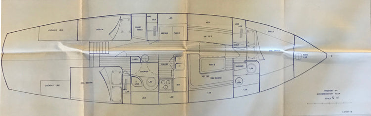 Freedom 44 Accommodation Plan - Layout B