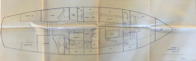 Freedom 44 Accommodation Plan - Layout B