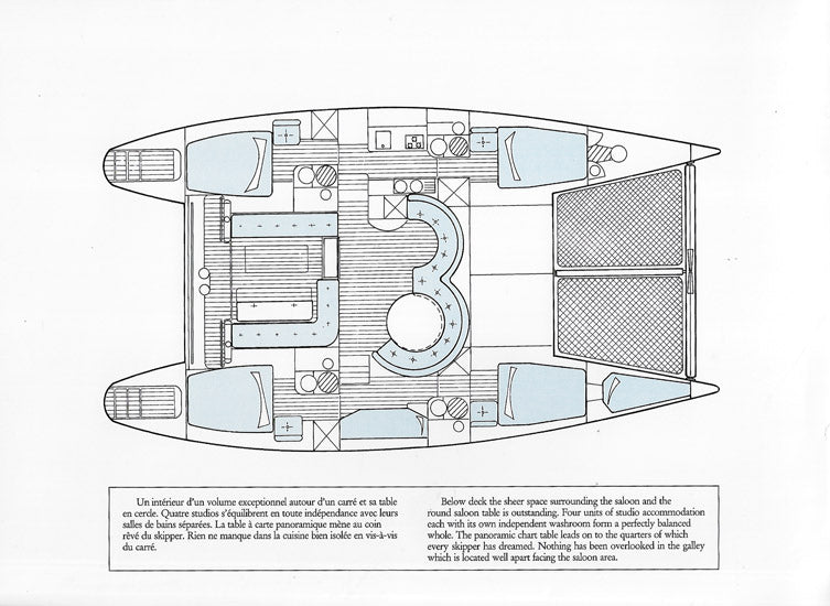 Lagoon 47 Folder Brochure