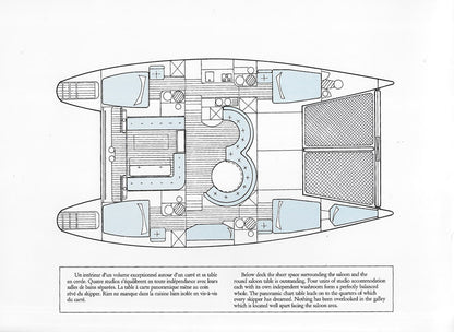 Lagoon 47 Folder Brochure
